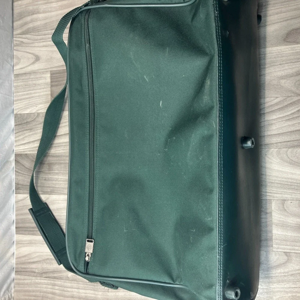 Samsonite Green Carry-On Shoulder Strap‎ Overnight Bag Suitcase 23
